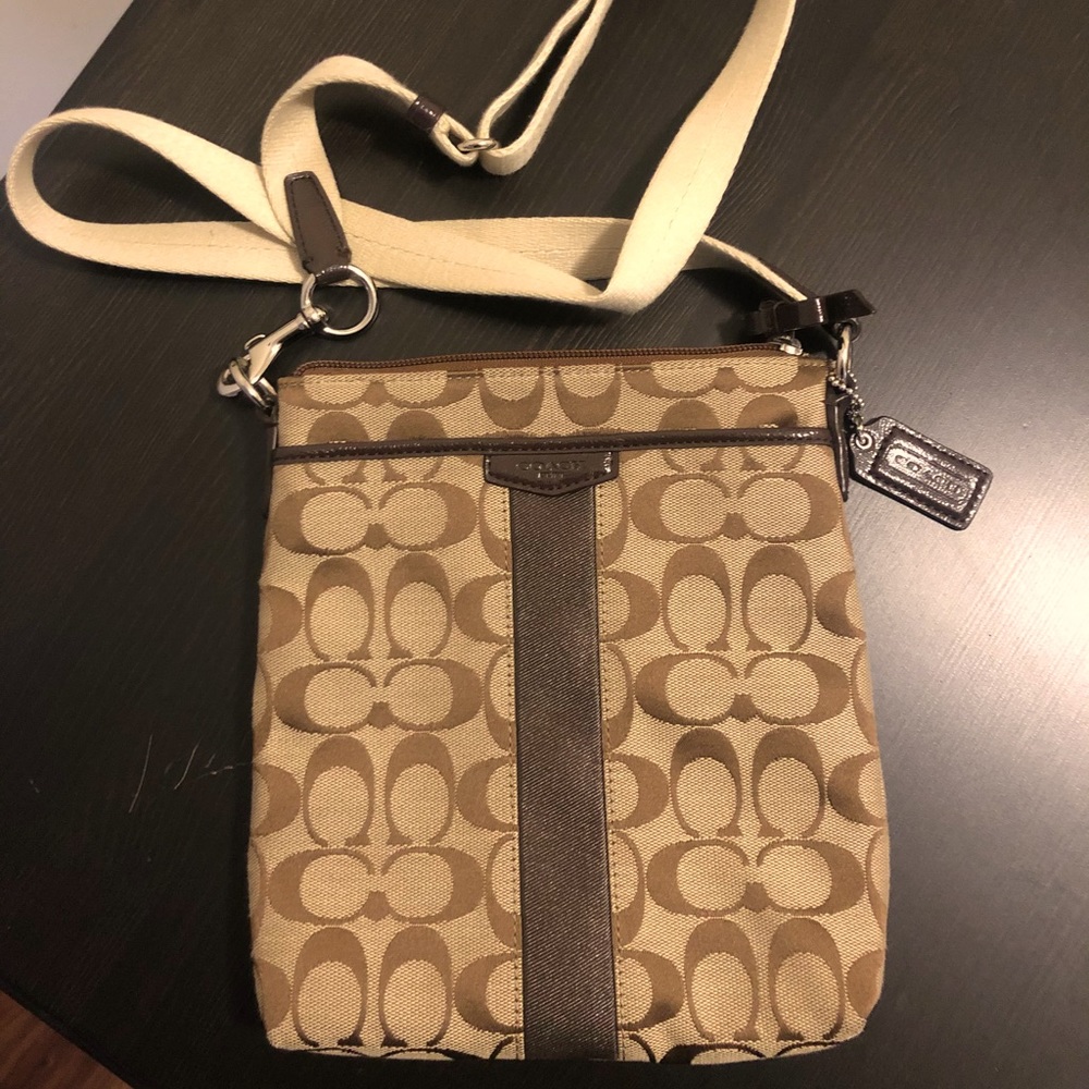 Brown Coach Crossbody Bag